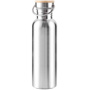 Özelleştirilebilir Çelik Matara - 750 ml SS Bamboo Cap Water Bottle için detaylar