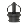 Laken 1L Basic with Flow Cap Paslanmaz Çelik Matara - Siyah için detaylar