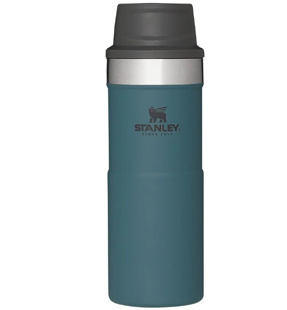 Stanley 0.35L İnce Gövde Classic Trigger-Action Travel Mug - Lagoon için detaylar