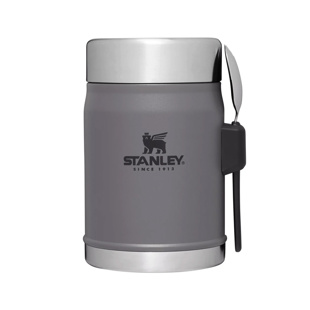 Stanley 0.4L Classic Food Jar - Kaşıklı Yemek Termosu - Charcoal için detaylar