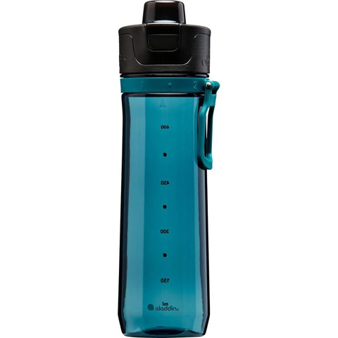 Aladdin 0.8L Active Hydration Tracker Bottle - Ölçekli Matara - Deep Navy/Mavi için detaylar