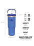 Stanley 0.89L The IceFlow Flip Straw Tumbler - Iris(Mavi) için detaylar