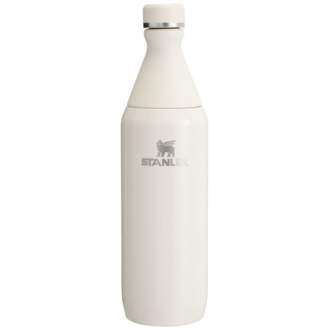 Stanley 0.6L All Day Slim Bottle - Vakum Yalıtımlı Çelik Şişe - Cream için detaylar