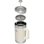 Stanley 1.4L The Stay-Hot French Press - Büyük Boy Kahve Presi - Cream Gloss için detaylar