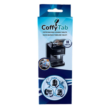 CoffyTab Coffee Machine Cleaning Tablet - Kahve Makinesi Temizleme Tableti 10'lu Paket CoffyTab Coffee Machine Cleaning Tablet - Kahve Makinesi Temizleme Tableti 10'lu Paket resmi