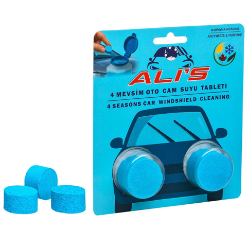 Ali's 4 Mevsim Oto Cam Suyu Tableti - 2'li Paket için detaylar